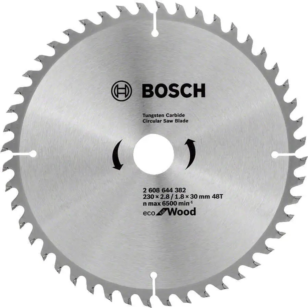 Пильный диск Eco for wood 230X30-48T BOSCH 2608644382