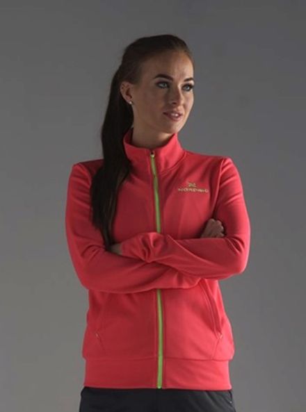Толстовка Nordski Zip Pink/Yellow детская