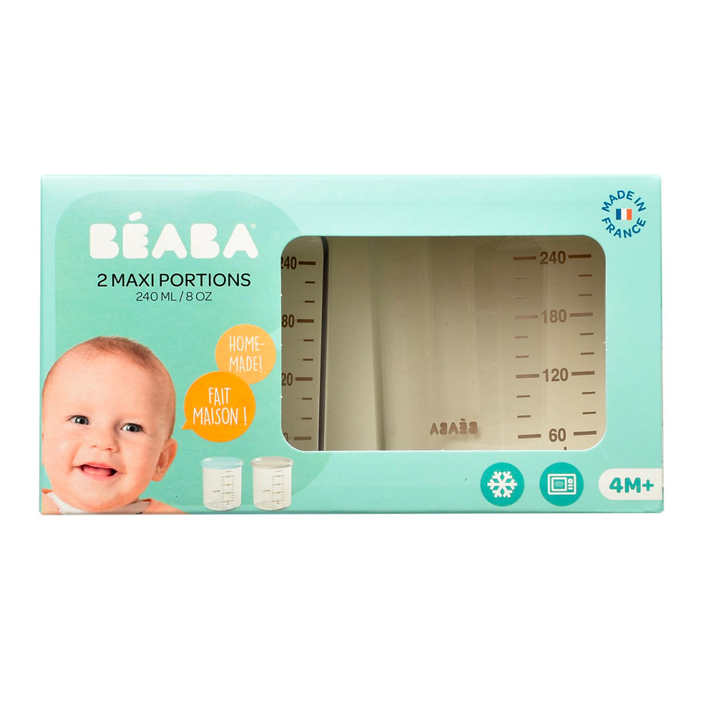 Набор контейнеров для хранения и заморозки BEABA 2х240 мл