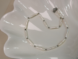 Чокер из барочного жемчуга «Жемчужный штрих»