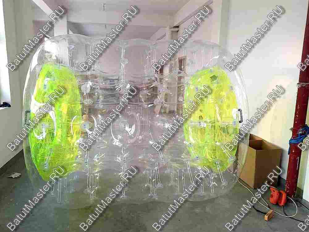 Аттракцион Водный роллер (Гидророллер) "Невидимка" ПВХ, 2.2*2*2 м