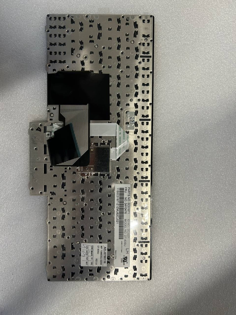 Клавиатура для Ноутбука Lenovo LenovoThinkPad E145 / E130 / E1210 раскладка - русская, черная (04Y0476)