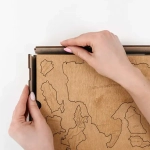 Подложка для карты мира L