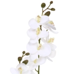 Цветок искусственный «Natur» 55см Орхидея белая