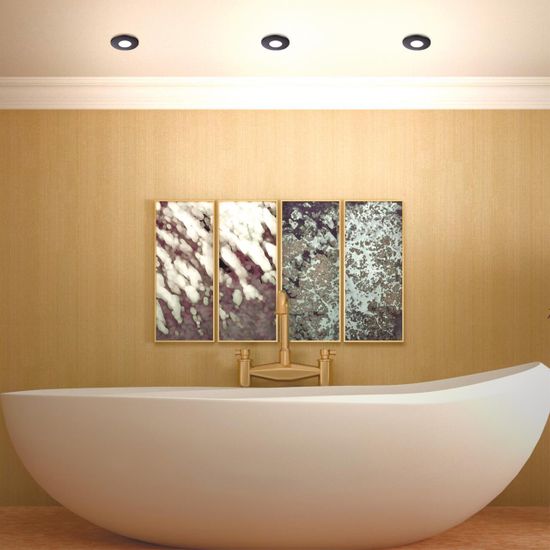 358638 SPOT NT21 452 черный Светильник встраиваемый светодиодный диммируемый, смена цв. температуры IP65 LED 3000К\4000К\5000К 8W 220V REGEN