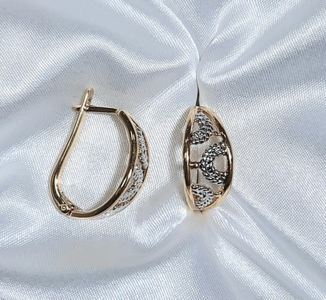 "Новгородская Русь" серьги из коллекции "Сударыня"