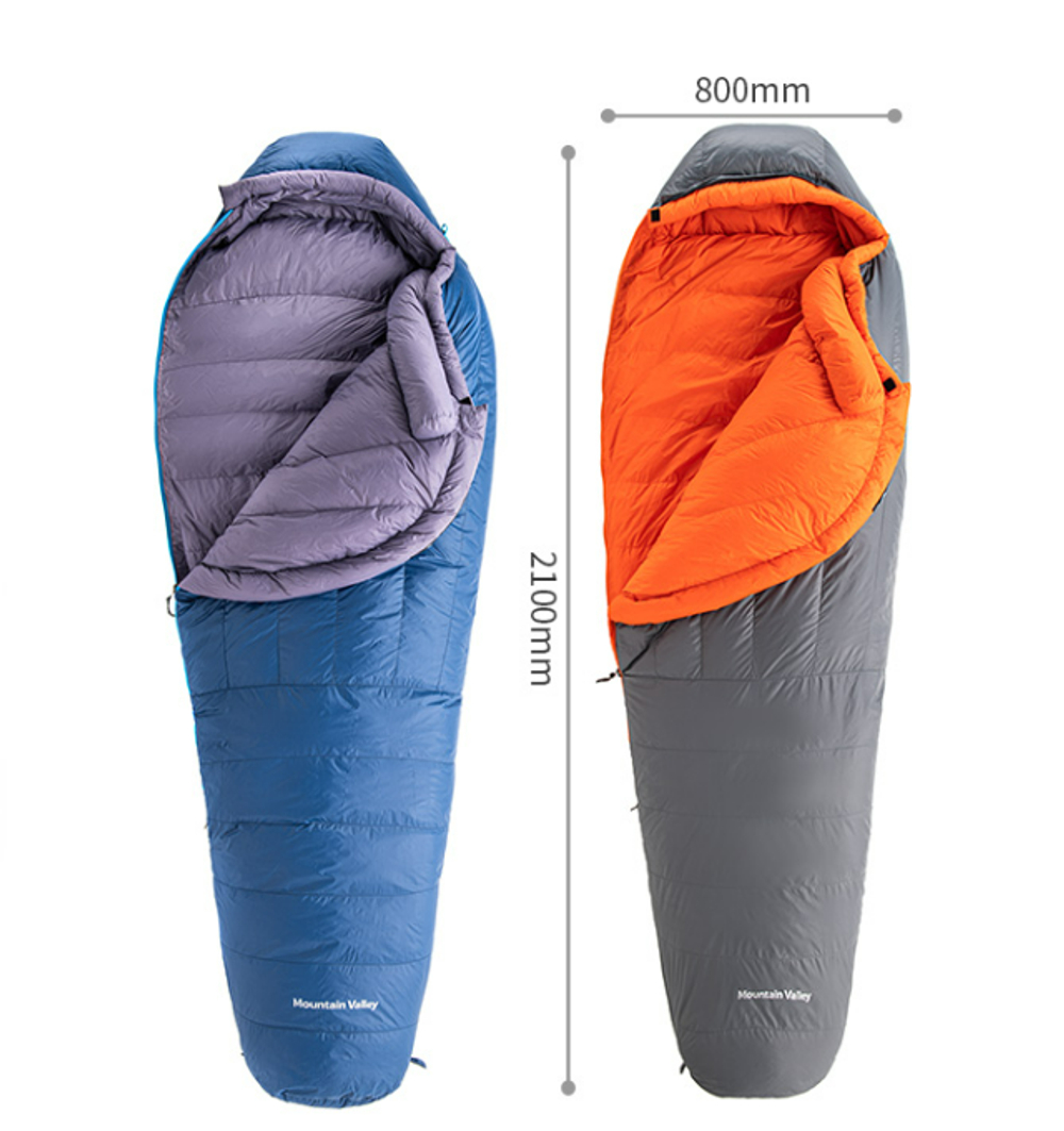 Мешок спальный Naturehike 2019 ULG, 210х80 см, (правый) (ТК: -15C), серый