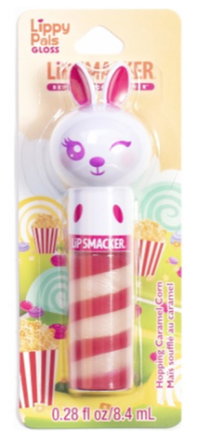 Lip Smacker Блеск для губ Lippy Pals Gloss Hopping Caramel Corn с ароматом карамельный попкорн 8.4 г