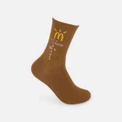 Носки Cactus Jack x McDonalds, коричневые