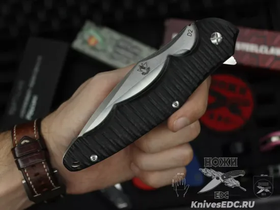 Складной нож Steelclaw Ракшас c клинком из стали D2, рукоять G10