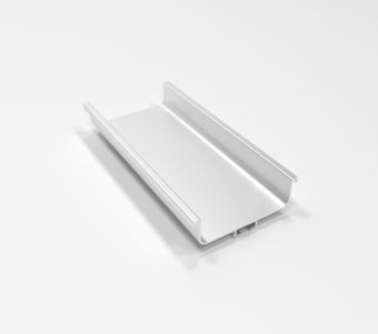 Профиль горизонтальный С-образный L=4050 Алюминий