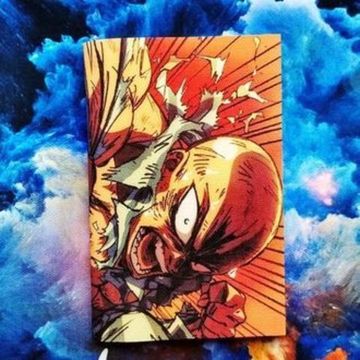 Обложка на паспорт Ethereal Ванпанчмен One Punch-Man