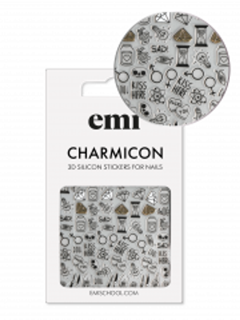 Charmicon 3D Silicone Stickers №189 Своя атмосфера