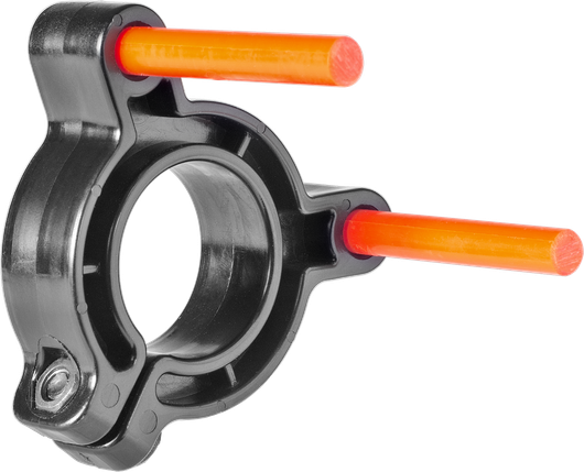 Вертикальный стопор для мишени