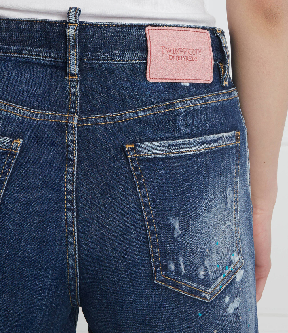 джинсы boston jean Dsquared2 - темно-синий(S72LB0547 S30342)