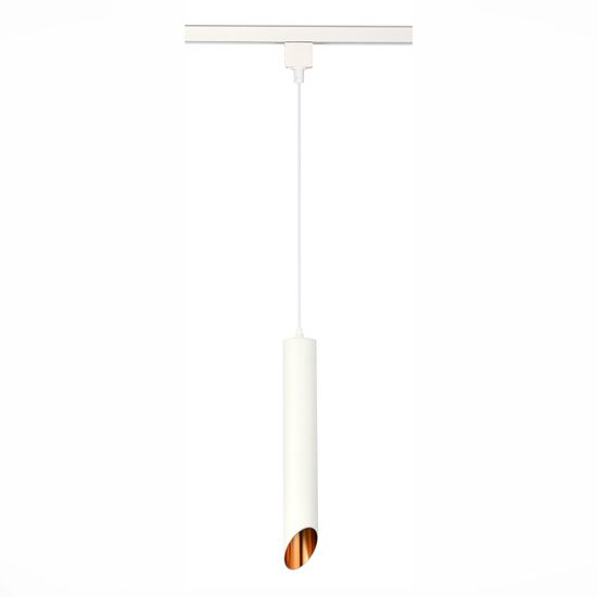 ST152.516.01 Светильник трековый Белый GU10 1*50W IP20 D60xH400 220V Без ламп BASE