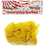 Воздушные шары «Кристалл» 25шт 12»/30см желтый