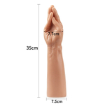 Рука для фистинга 13.5" King Size Realistic Magic Hand