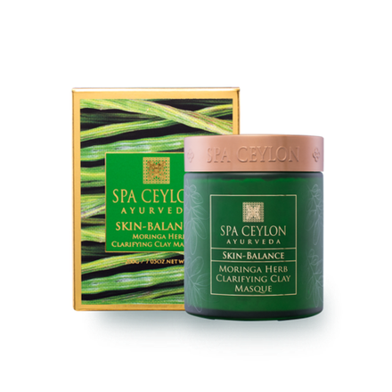 Очищающая маска из глины с морингой "СЧАСТЛИВАЯ КОЖА" 200гр