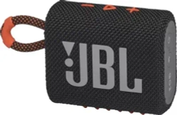 Портативная акустика JBL GO 3 черно-оранжевый (JBLGO3BLKO)