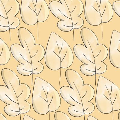 Желтые листья