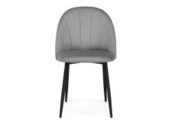 Стул на металлокаркасе Логан темно-серый / черный