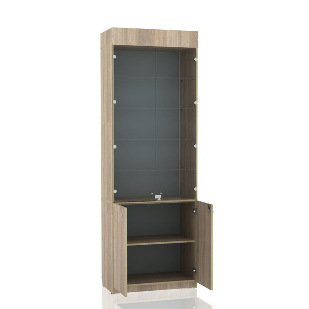 Музейная закрытая витрина широкая