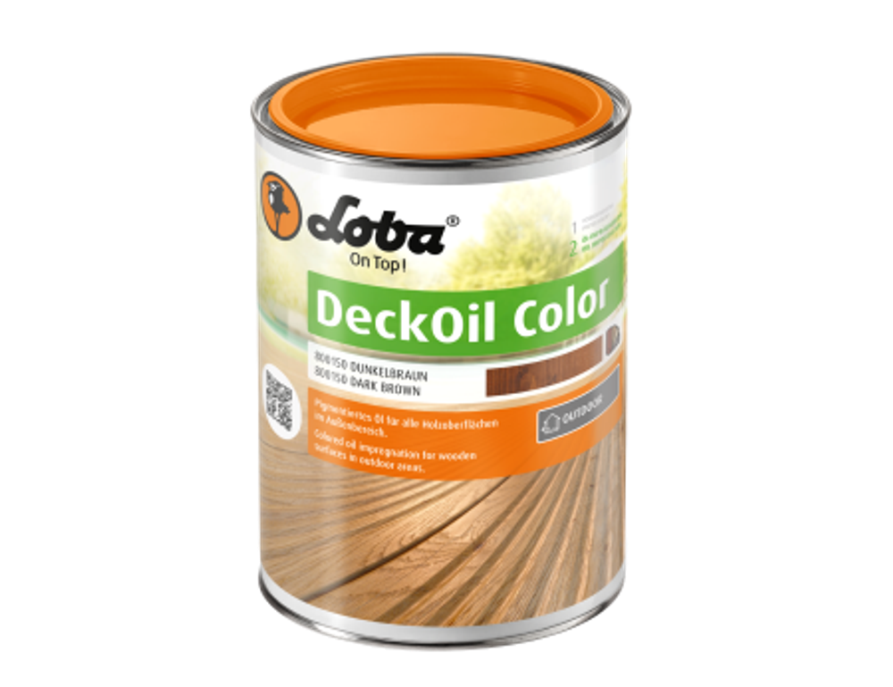 Масло пропитка для наружных работ Lobasol Deck Oil Color