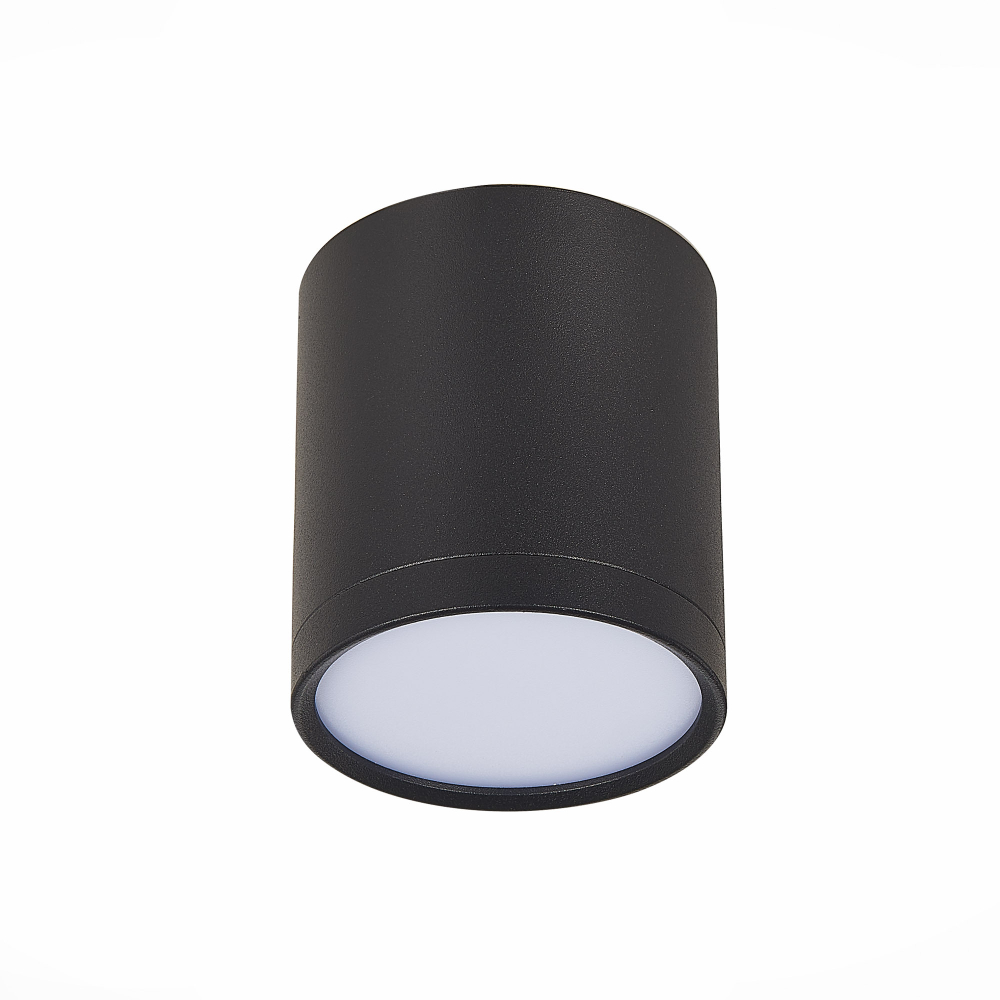 ST113.442.05 Светильник потолочный Черный LED 1*5W 4000K 390Lm Ra&gt;90 120° IP20 D68xH75 170-240V Накладные светильники