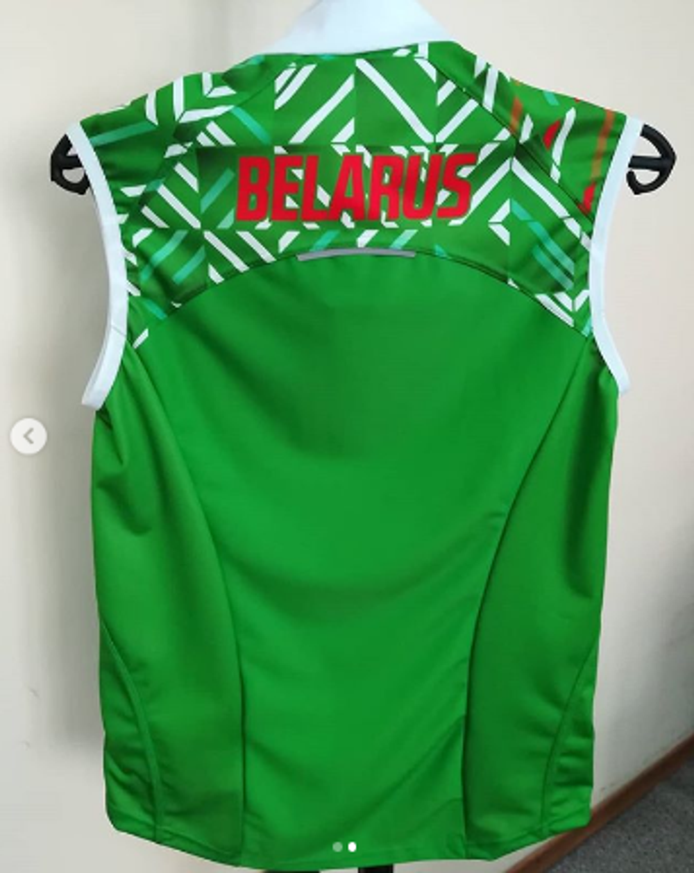 Жилет лыжный национальный разминочный утеплённый ATEX (зимние паралимпийские игры 2018)