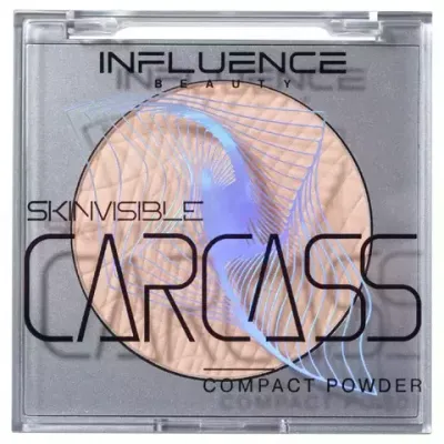 Пудра компактная Influence Beauty Skinvisible Carcass - 02