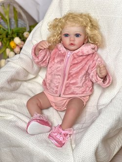 Кукла Реборн мягконабивная 60см (FA-954)