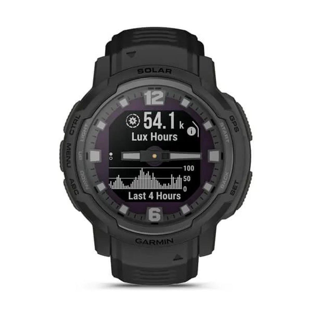 Умные часы Garmin Instinct Crossover Solar Tactical Edition 45 мм черный