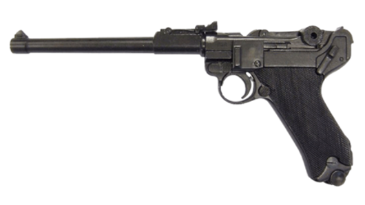 Макет пистолета Luger Parabellum Р08 артиллерийская модель