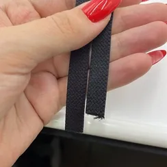 Резинка бретелечная черная 10 мм, 740/10 (оттенок)