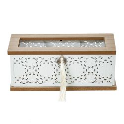 GAEM Шкатулка для чайных пакетиков, L22 W8,5 H9 см