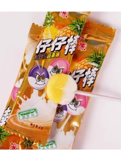 Фруктовое ассорти леденцов на палочке, 80 штук