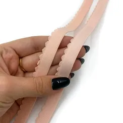 Резинка отделочная персик 15 мм (цв. 81), 605/15