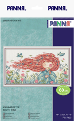 Набор для вышивания "PANNA"PS-7423 "Южный ветер" 19 х 12.5 см