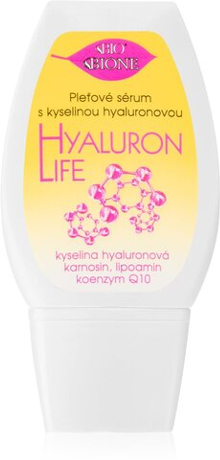 Bione Cosmetics Hyaluron Life - увлажняющая и питательная сыворотка для лица /   40  ml  / GTIN 8595061610524