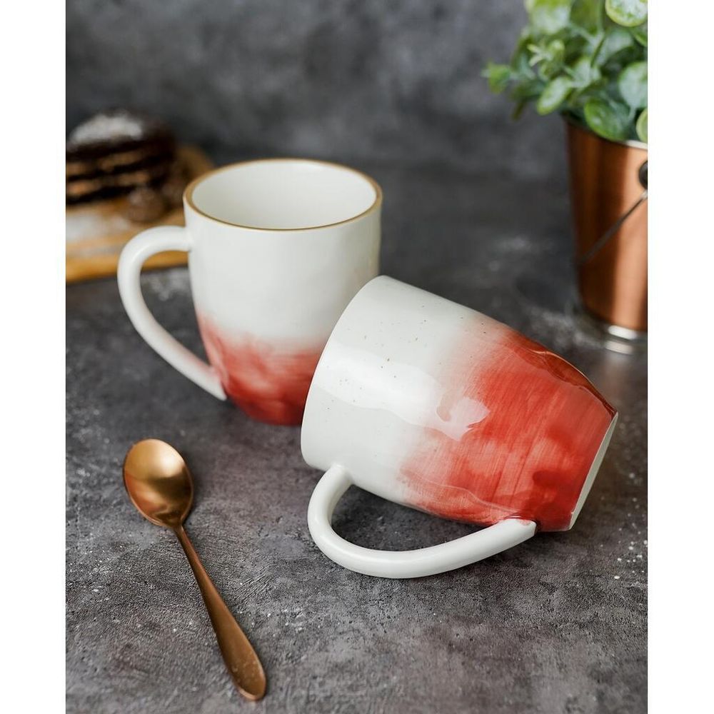 Кружка 450 мл красная d 9 см h11 см фарфор "The   Eco" P.L. Proff Cuisine [4]