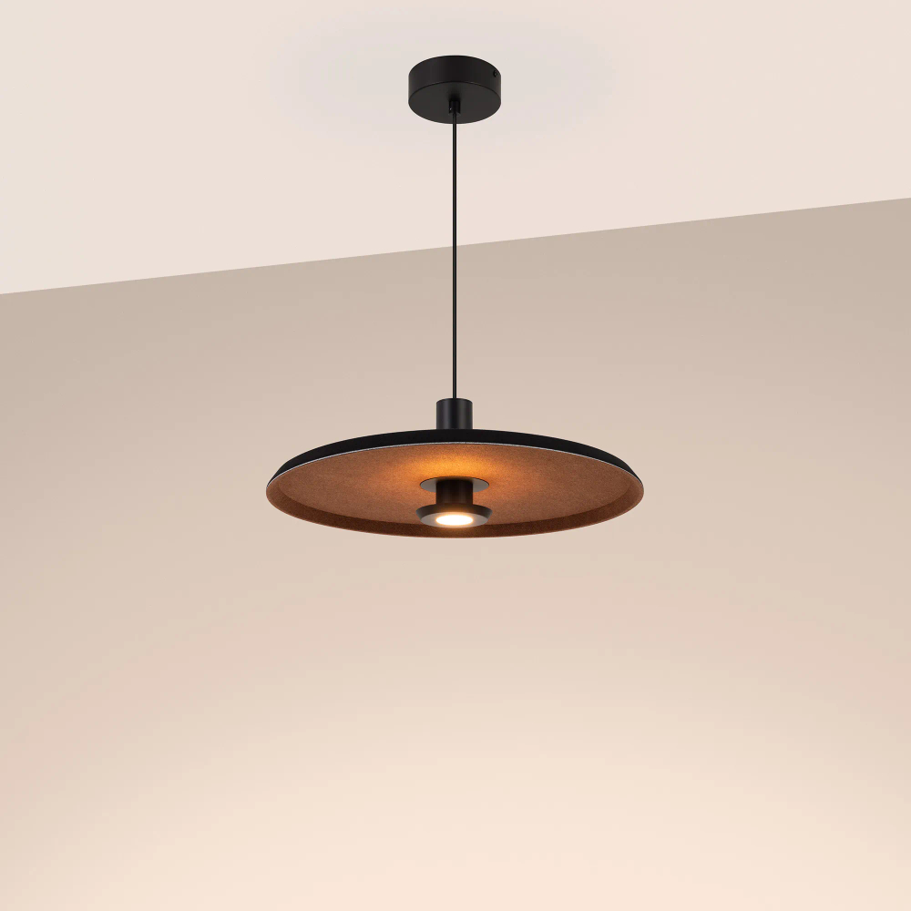 Светильник SP-KOTARO-R450-12W Warm2700 (BK-CF, 36 deg, 230V, TRIAC) (Arlight, IP20 Фетр, 3 года) 057234