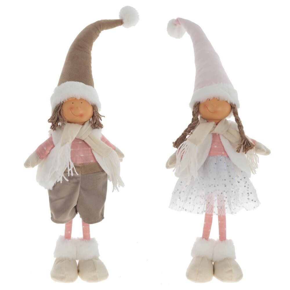 GAEM Игрушка набивная "Мальчик/Девочка", L17 W10 H68 см, 2в.