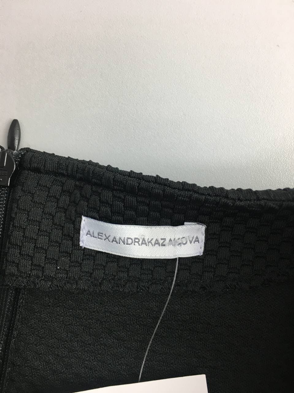 Топ Alexandra Kazakova с коротким рукавом черный 46 размер, новый