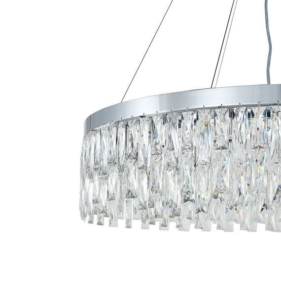 Подвесная люстра Indigo Anna V12029/18P Chrome V000498