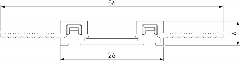 Трек встраиваемый Elektrostandard Flat Magnetic a063727