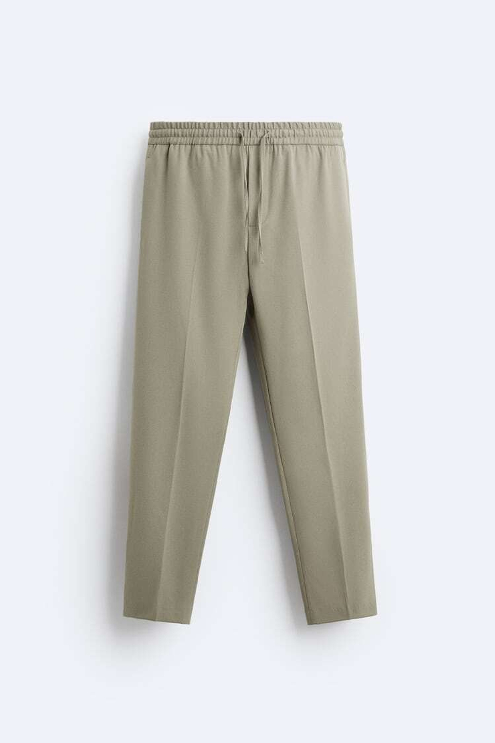 ZARA БРЮКИ-ДЖОГГЕРЫ КОМФОРТНОЙ ПОСАДКИ, ХАКИ