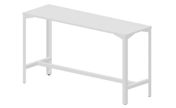 Высокий стол 190х60х105см, столешница 2,5см