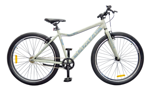 Велосипед 27,5" Varma 701A  1 ск. р.18  серый,  ал.