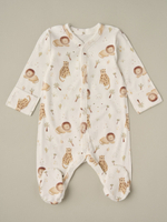 Комбинезон на кнопках "Львы и леопарды"